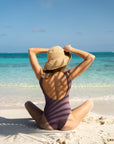 Duryea One Piece - Mulberry